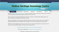 Desktop Screenshot of mallowheritagecentre.com